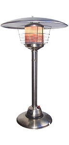 Heatcare Terrassevarmer gas bordmodel